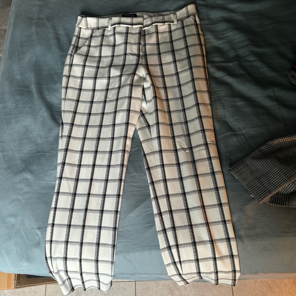 Express columnist ankle stretch mid rise trousers - Picture 2 of 4
